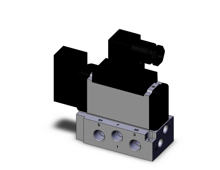 SMC VFR3110-5DZ-02 Valve, Sol 24Vdc