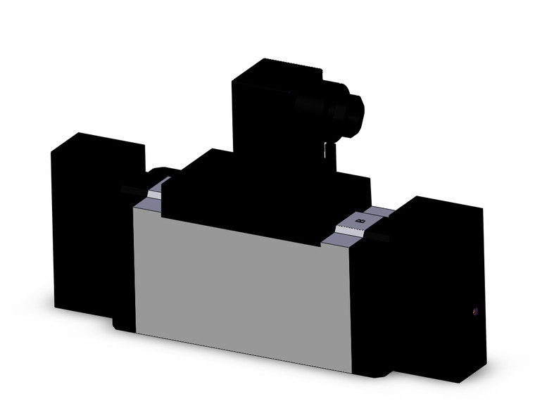 SMC VFR4310R-5DZ Valve, Sol 24Vdc