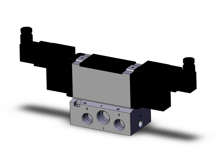 SMC VFR4340-5DZ-03 Valve, 5 Port Solenoid