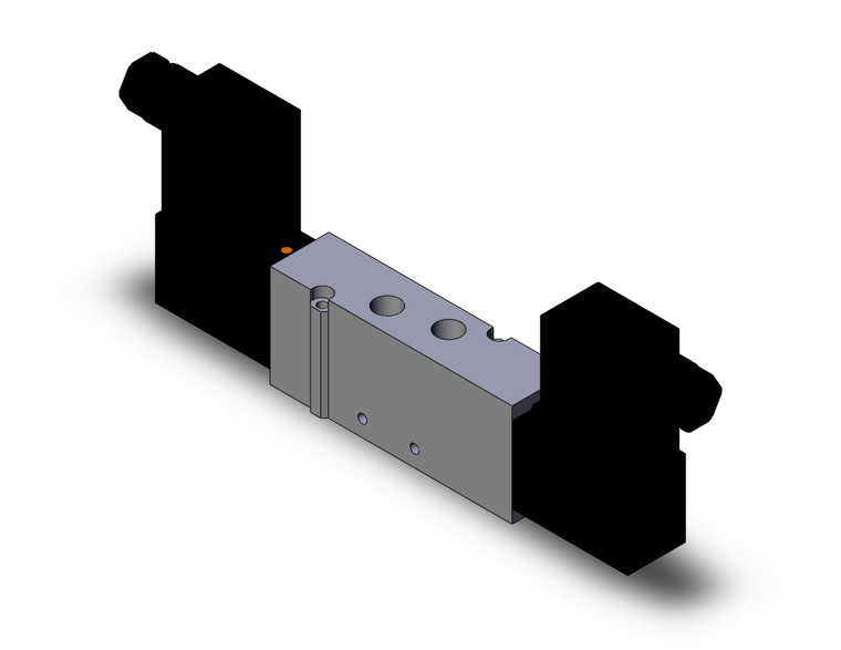 SMC VFS2230-3TZ-01 Valve Dbl Solenoid Body Pt
