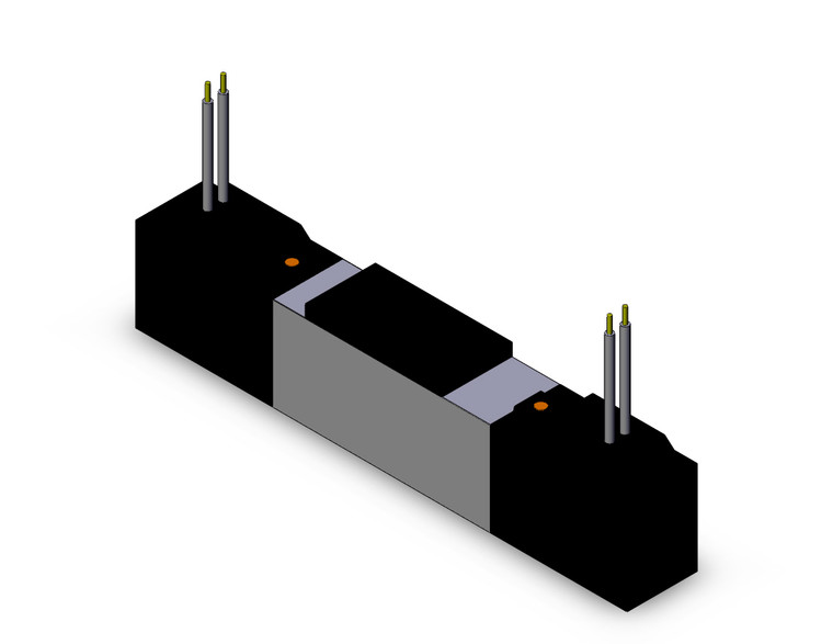 SMC VFS2310-1G Valve Dbl Non Plug-In Base Mt