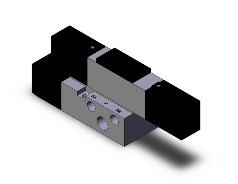 SMC VFS2400-5F-02 Valve Dbl Plug-In Base Mt