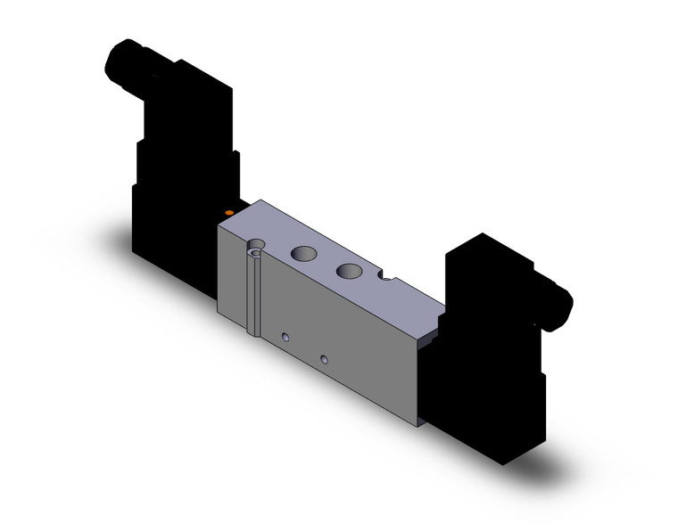 SMC VFS2430-5DZ-01 Valve Dbl Solenoid Body Pt