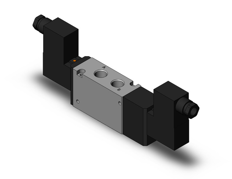 SMC VFS3420-3TZ-02 Valve Dbl Solenoid Body Pt