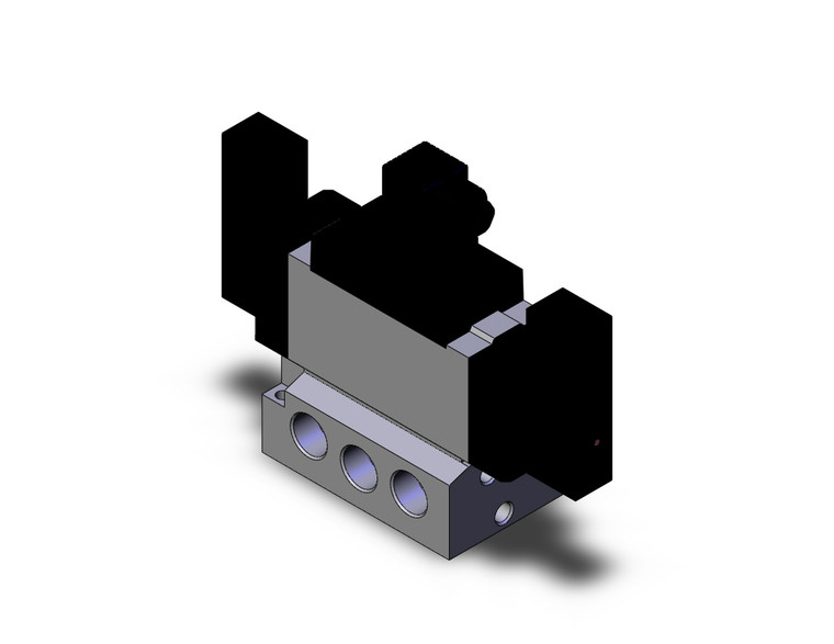 SMC VFS5310-5DZ-04 Valve Dbl Non Plugin Base Mt