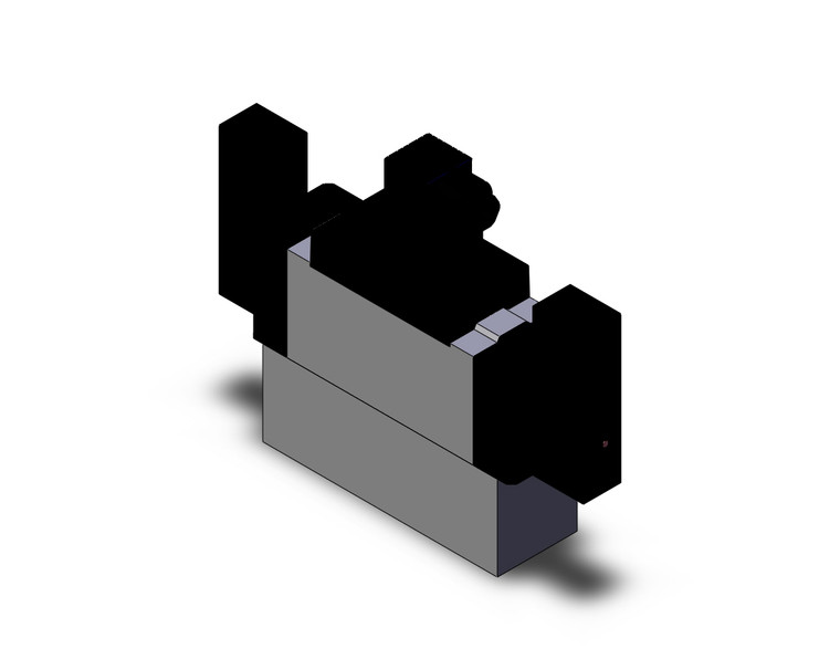 SMC VFS5610-5DZ Valve Dbl Non Plugin Base Mt