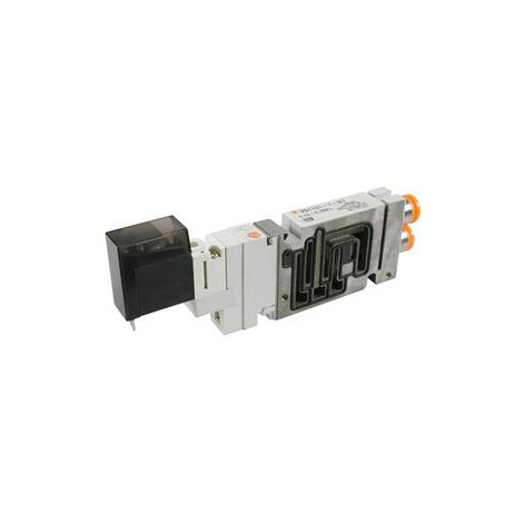 SMC - VQ1131N-5-N3 - SMC?? NVSA4424-00N Air Control Valve, Body Ported, 4-Way, 1 Solenoid, 2 Positions, 24V dc Supply Voltage
