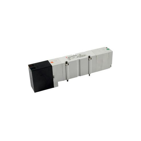 SMC - VQ4501-5W - SMC?« VQ4501-5W General Service Process Solenoid Valve, 3/8 Female BSPT Push To Connect" Port, Supply Voltage: 24V dc