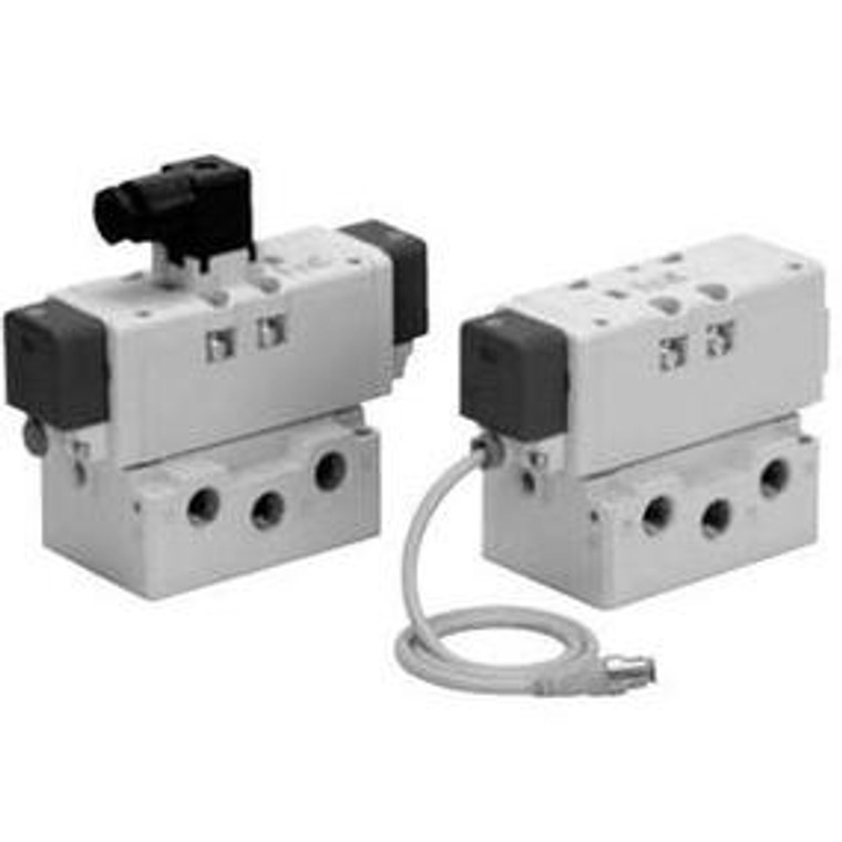 SMC VQ7-8-FG-S-3SC 4/5 Port Solenoid Valve