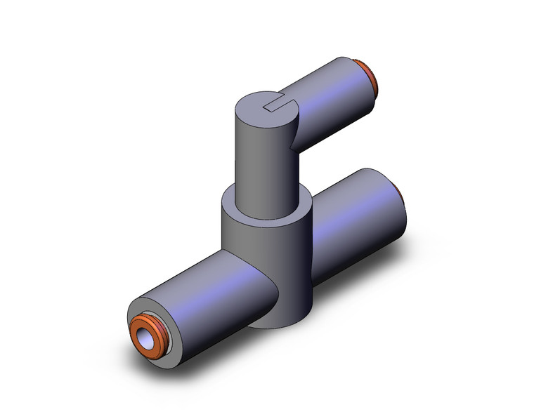 SMC VR1211F-04 And Valve W/One-Touch Fitting