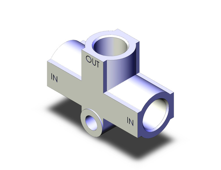 SMC VR1220-02 Shuttle Valve W/O Fitting