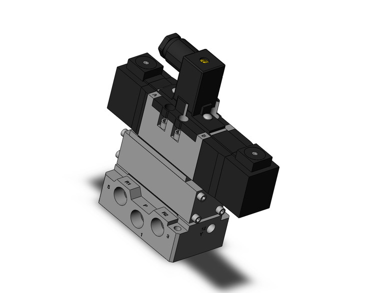 SMC VS7-6-FPG-D-3NRA03 Valve, Dbl Sol, Iso