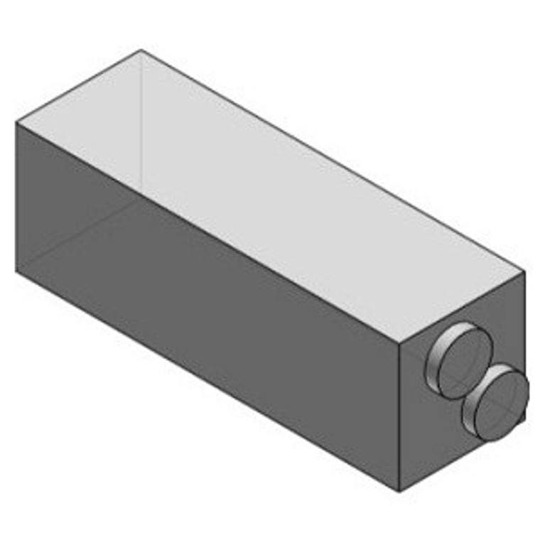 SMC VVFS2000-20A-2 Throttle Valve Spacer