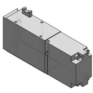SMC VVFS3000-22A-1 Double Check Spacer