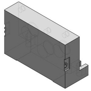 SMC VVFS5000-2A-2 Replacement Parts End Plate Assembly