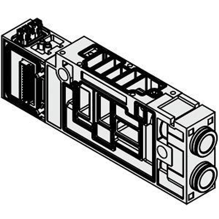 SMC VVQC4000-1A-D-B Manifold Assembly Part No. Manifold Block Assembly For VQC4000 Series