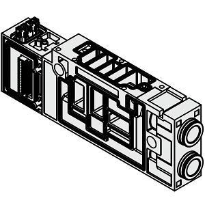 SMC VVQC4000-1A-D-C8 Manifold Assembly Part No. Manifold Block Assembly For VQC4000 Series