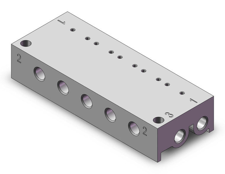 SMC VV100-S41-05-M5 3 Port Solenoid Valve