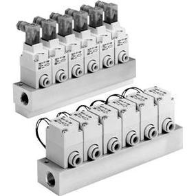SMC VV2Q22-04-00F-Q Mfld, 4-Sta