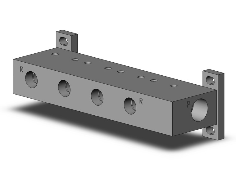 SMC VV307-01-043-02-F Mfld Assy, 4-Sta