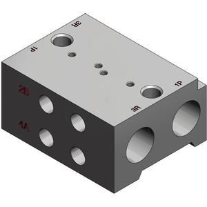 SMC VV4QD15-10M5T Mfld, 10-Sta