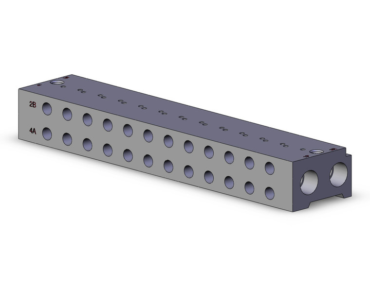 SMC VV4QD15-12M5T Mfld, 12-Sta