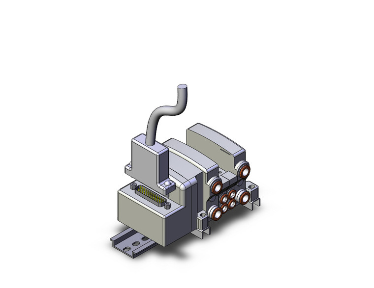 SMC VV5QC11-02N7FD1-D 4/5 Port Solenoid Valve