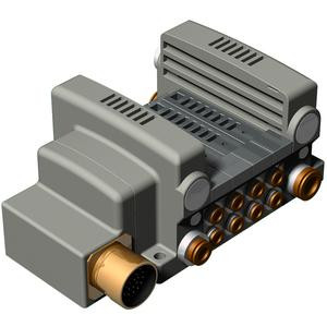 SMC VV5QC21-04N7MD0 4/5 Port Solenoid Valve