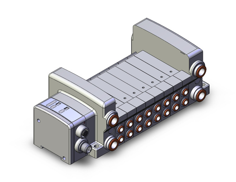 SMC VV5QC21-08C6SDA2 Vqc Manifold