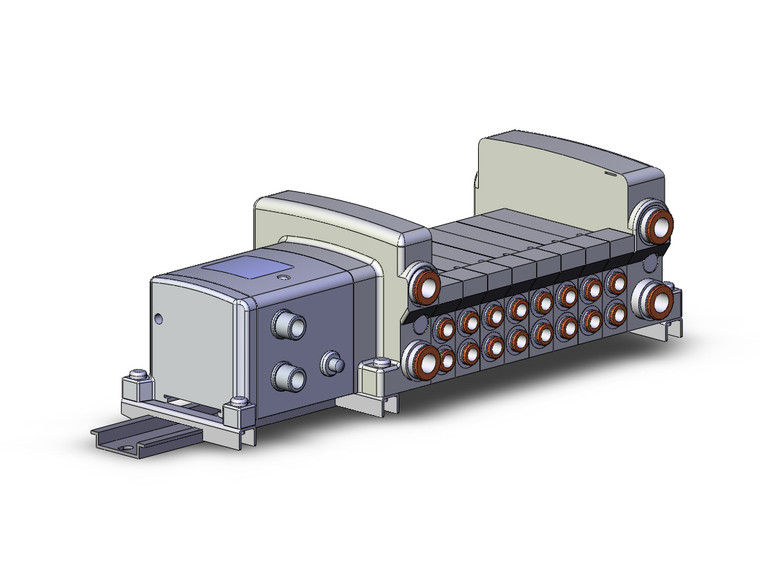 SMC VV5QC21-08N7SDQN0-D-X160US Vqc Manifold