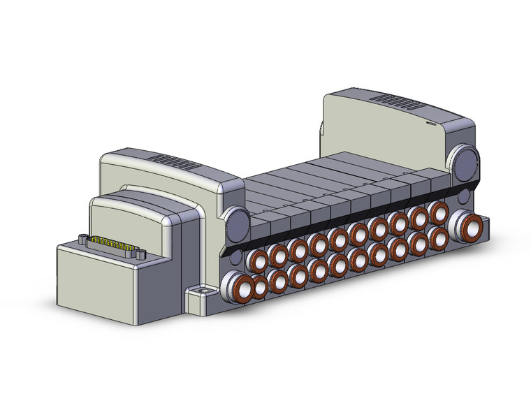 SMC VV5QC21-10C8FD0-S Vqc Manifold