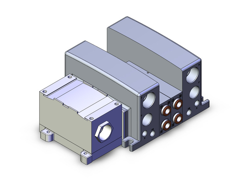 SMC VV5QC41-02N11TD0 4/5 Port Solenoid Valve