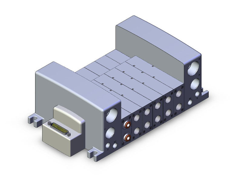 SMC VV5QC41-06N7TFD0 4/5 Port Solenoid Valve