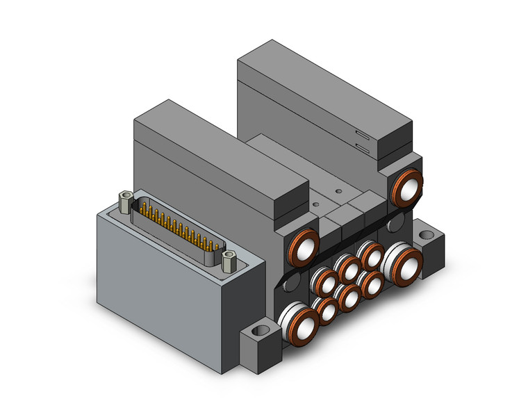 SMC VV5Q11-03C6FU0 4/5 Port Solenoid Valve