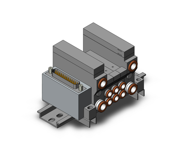 SMC VV5Q11-03C6FU0-D 4/5 Port Solenoid Valve