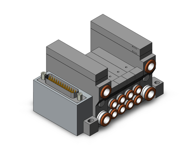 SMC VV5Q11-04C6FU0 4/5 Port Solenoid Valve