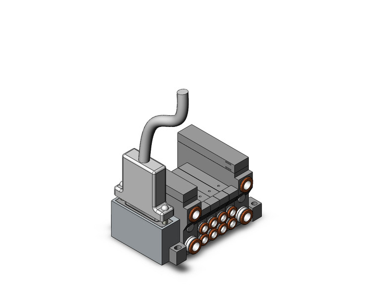 SMC VV5Q11-04N7FU1 4/5 Port Solenoid Valve