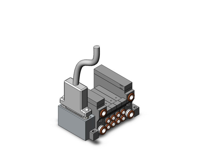 SMC VV5Q11-04N7FU3 4/5 Port Solenoid Valve