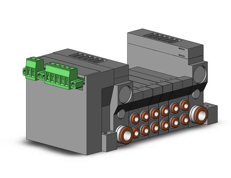 SMC VV5Q11-06C4SQ-S 4/5 Port Solenoid Valve