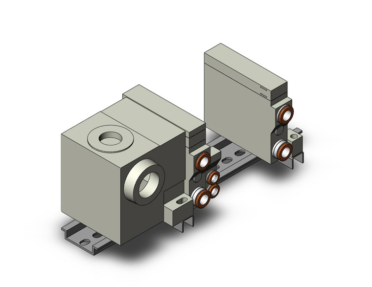 SMC VV5Q11-06N7TN-D 4/5 port solenoid valve vv5q manifold