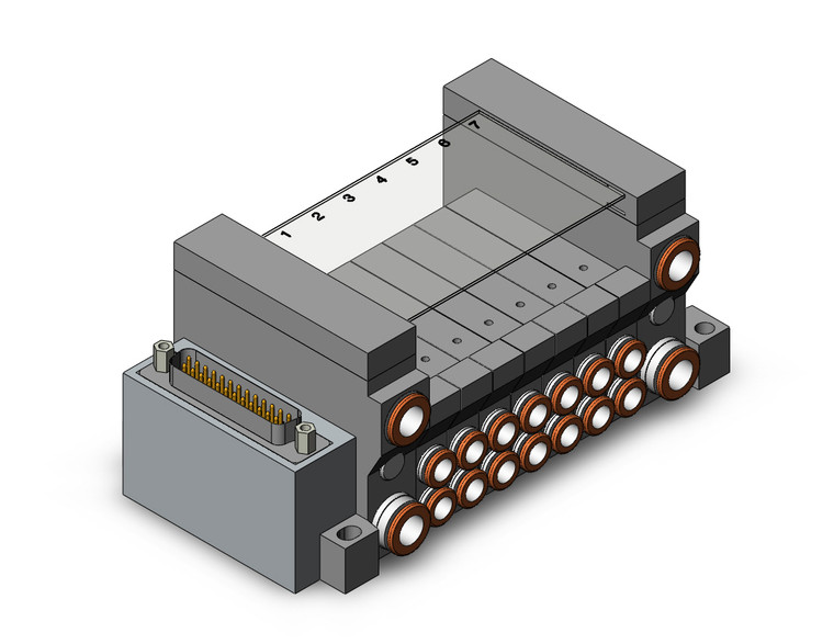 SMC VV5Q11-07C6FU0-N Vv5Q Manifold