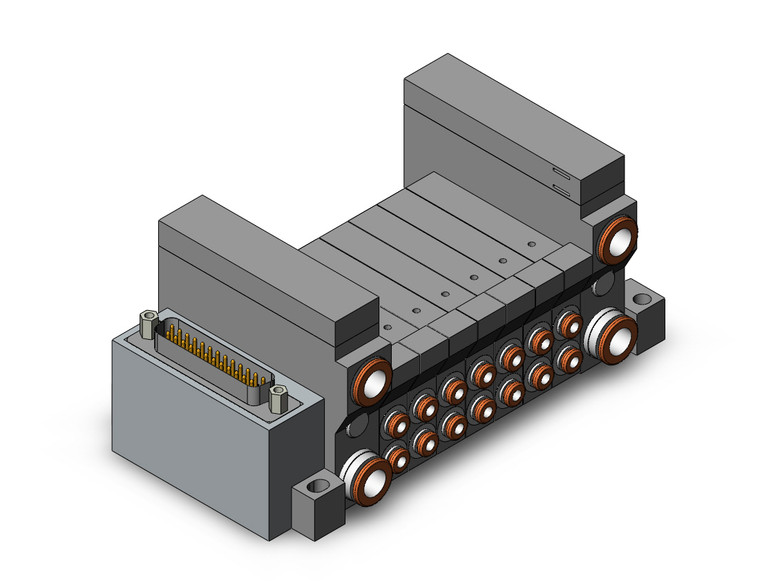 SMC VV5Q11-07N1FU0 4/5 Port Solenoid Valve