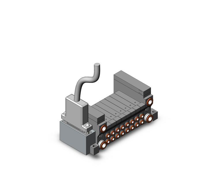 SMC VV5Q11-08C4FU3 4/5 Port Solenoid Valve