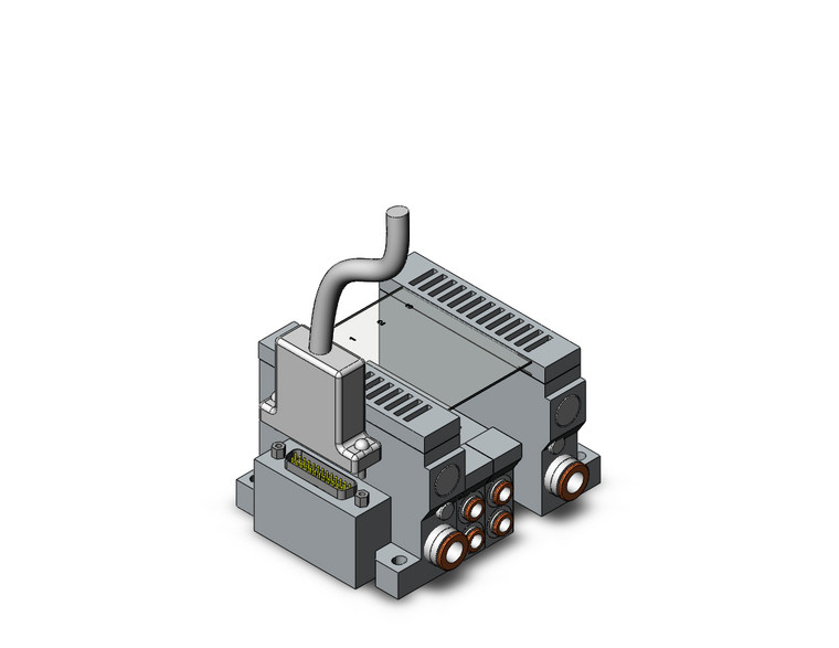 SMC VV5Q21-03N7FU3-NS 4/5 port solenoid valve vv5q manifold