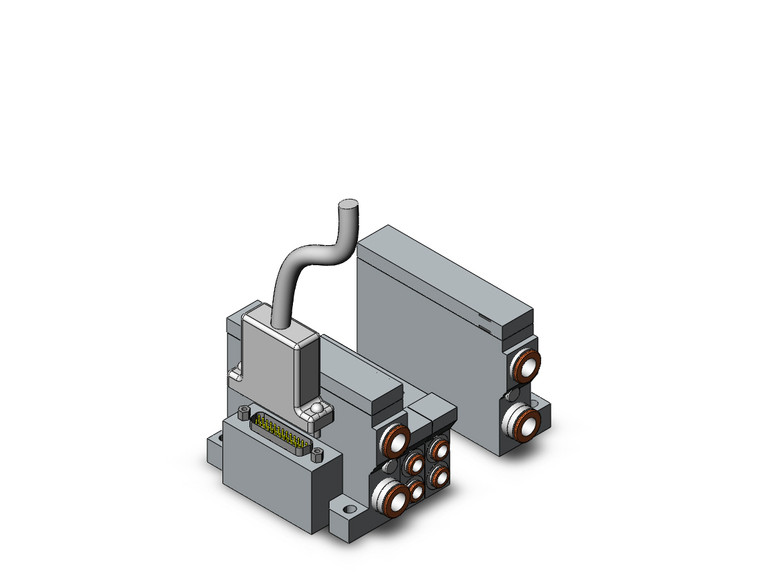 SMC VV5Q21-04N7FU2 4/5 Port Solenoid Valve