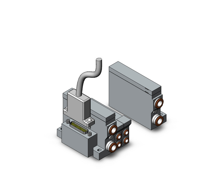 SMC VV5Q21-05C6FU3 4/5 Port Solenoid Valve