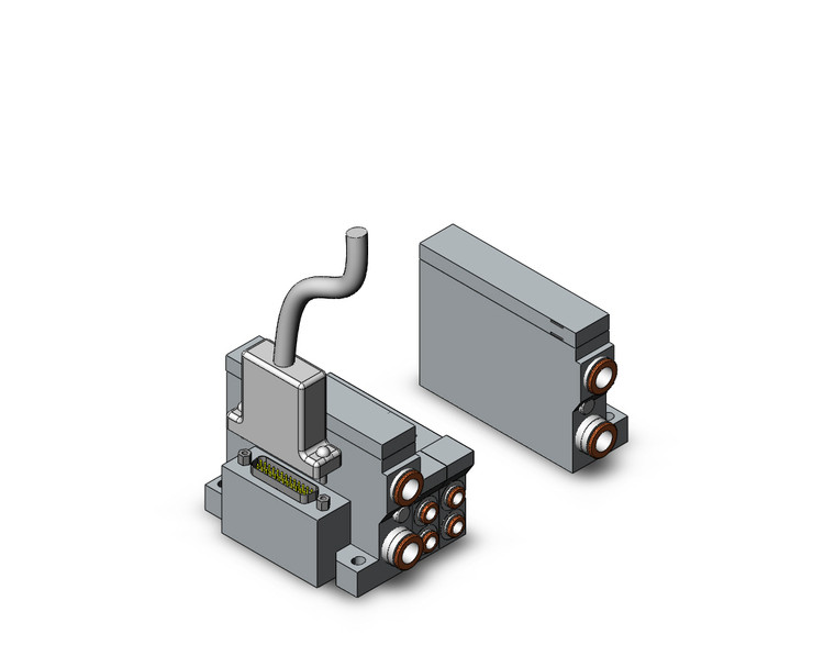 SMC VV5Q21-06C6FU3 4/5 Port Solenoid Valve