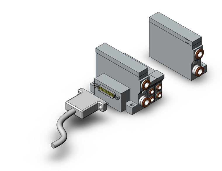 SMC VV5Q21-06N7FS3 4/5 Port Solenoid Valve