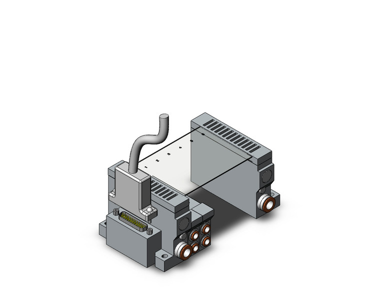 SMC VV5Q21-06N7FU3-NS 4/5 Port Solenoid Valve
