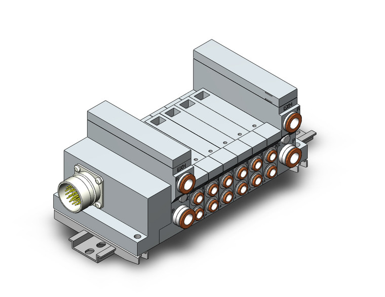 SMC VV5Q21-06N7M0-DW Vv5Q Manifold